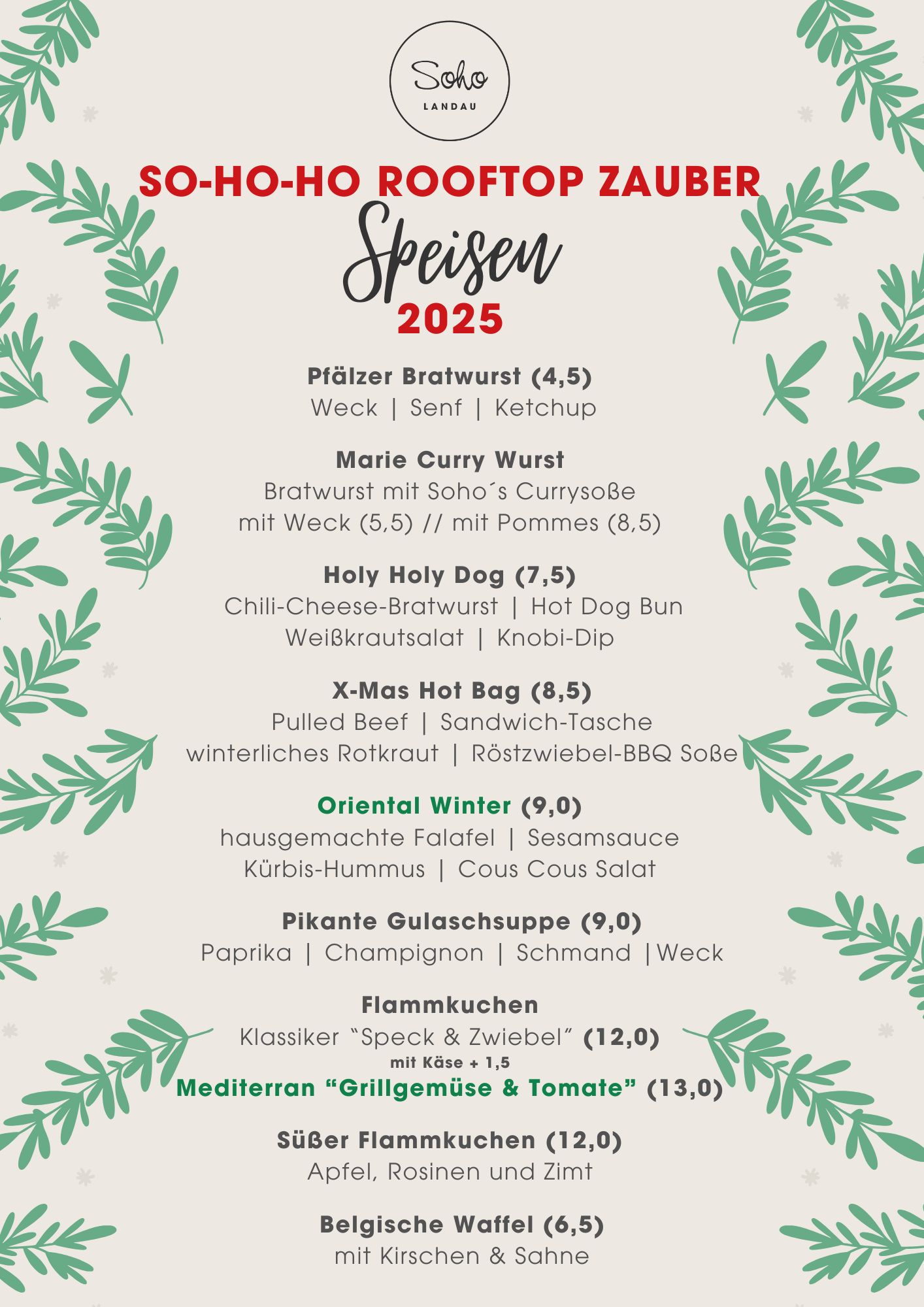 Angebot Speisen Weihnachtshütt mit Preisen 2025 (1)